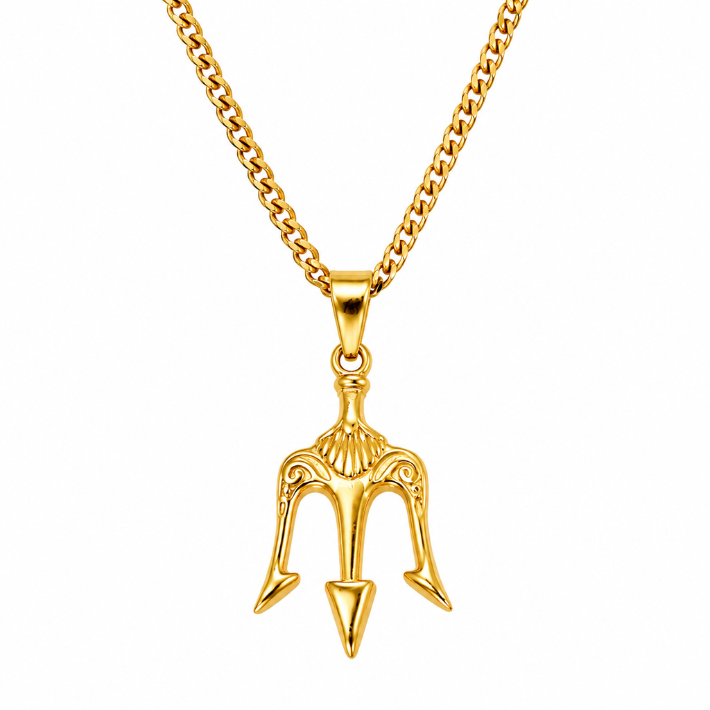 Trident Pendant Necklace