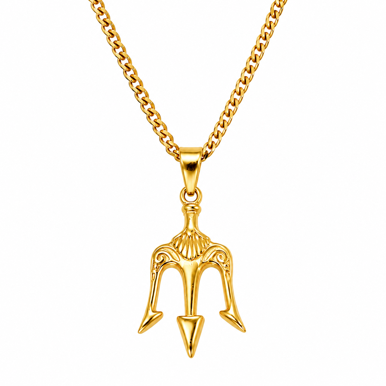 Trident Pendant Necklace