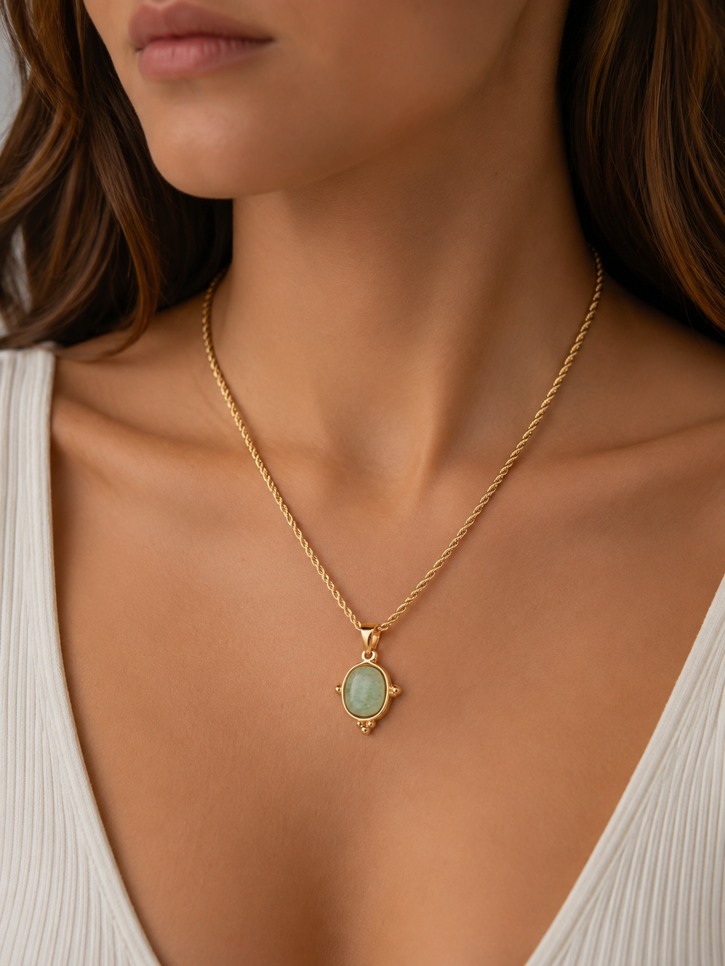 Celestial Sage Pendant Necklace