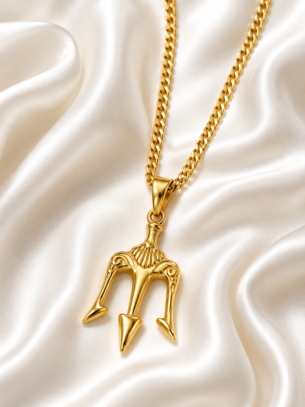 Trident Pendant Necklace