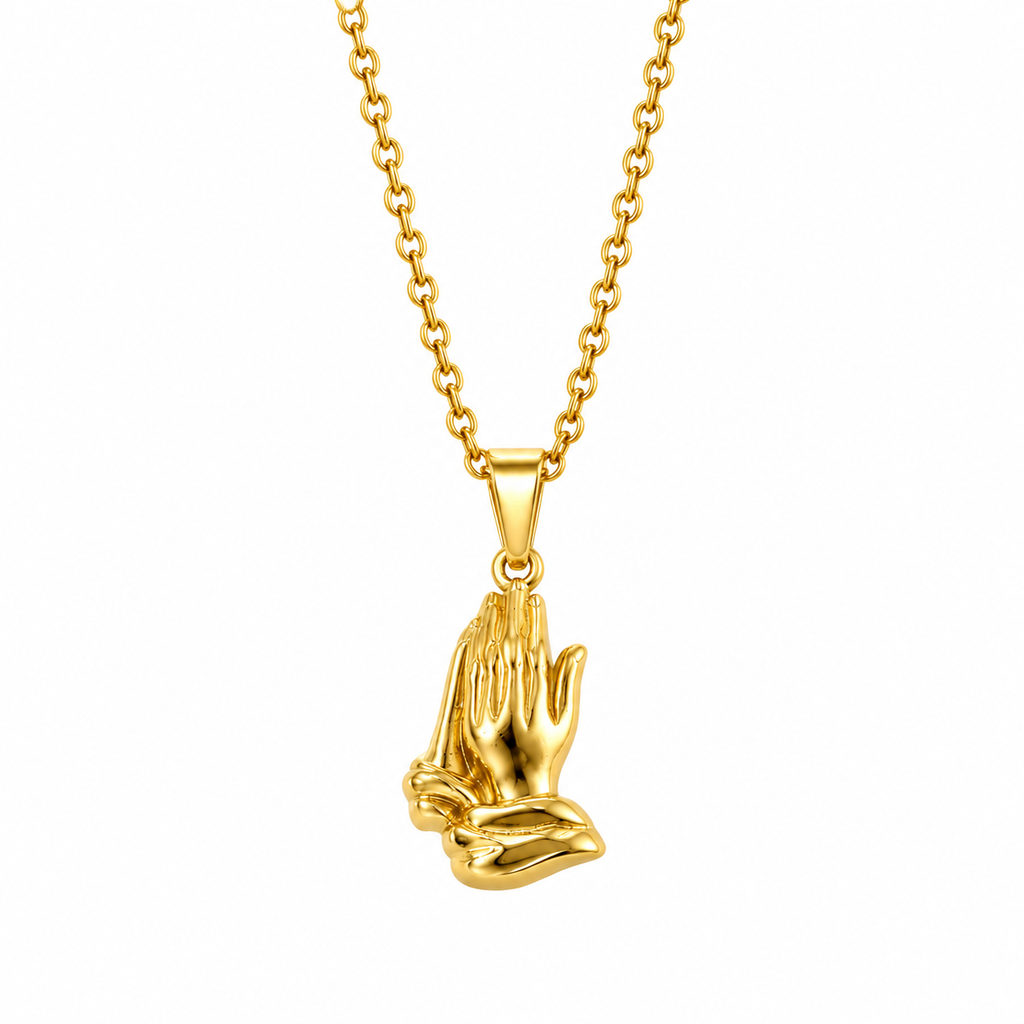 Praying Hands Necklace