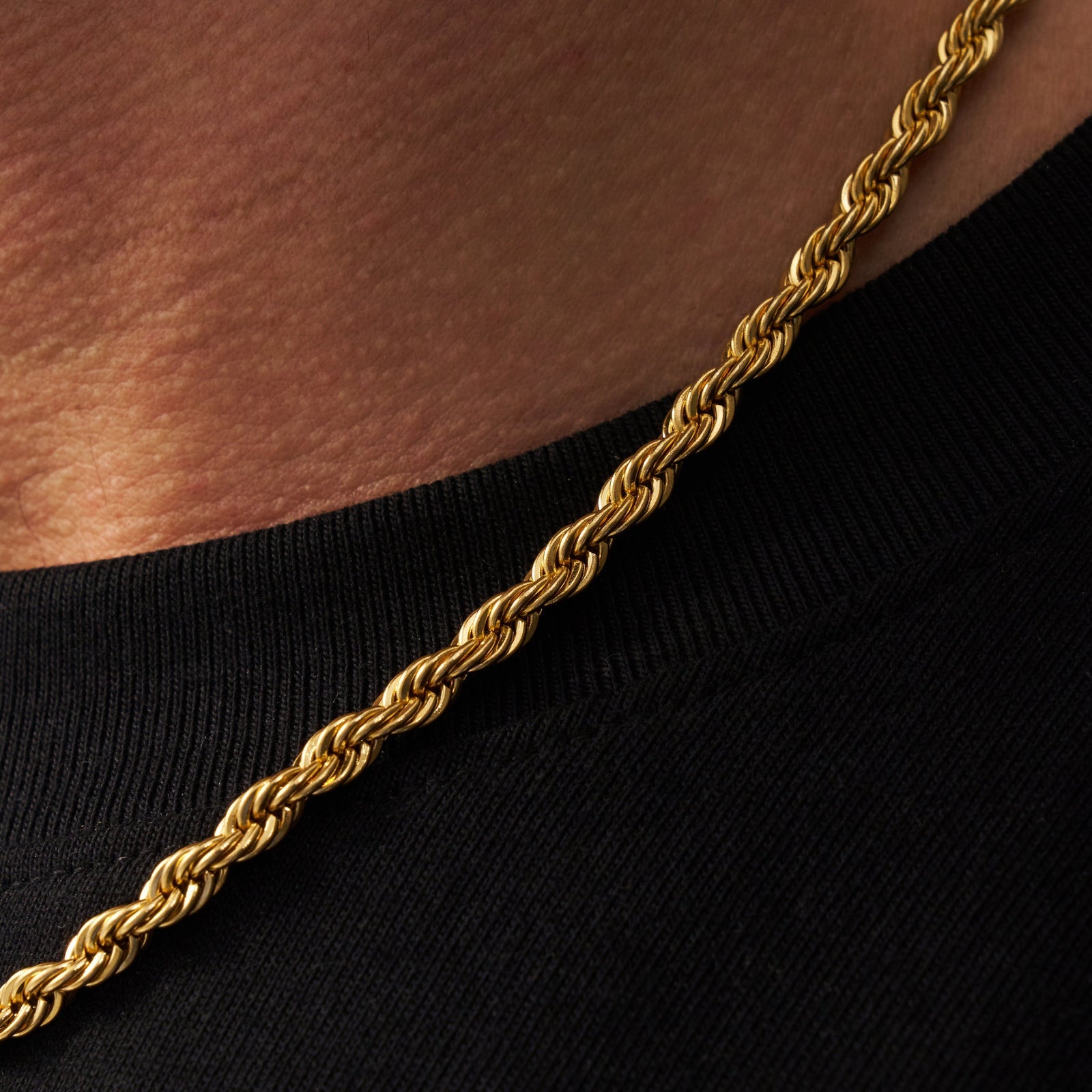 Rope Chain Bracelet & Necklace Set