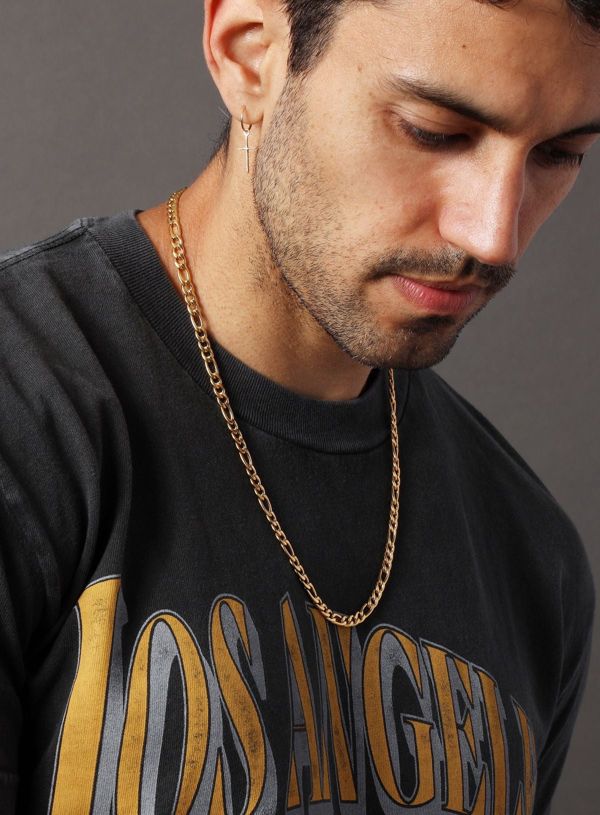 Figaro 5mm Necklace and Bracelet Set