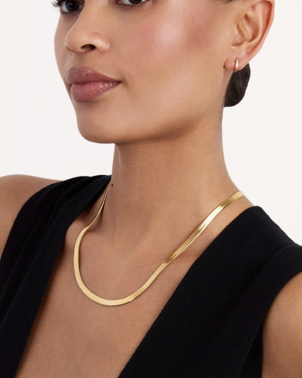 Herringbone 5mm Necklace and Bracelet Set