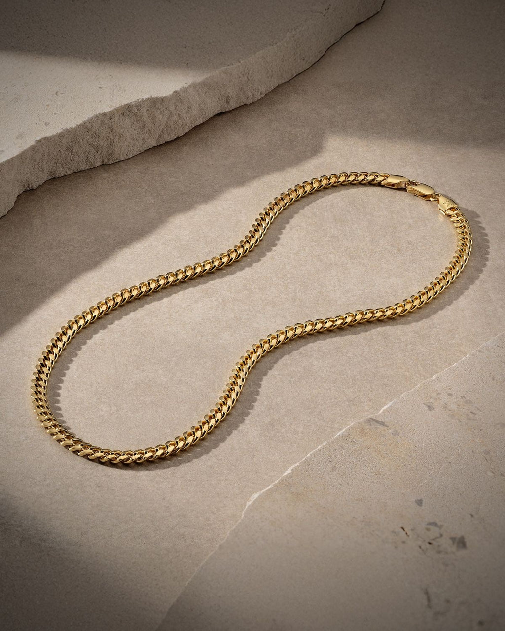 Curb 5mm Necklace and Bracelet Set