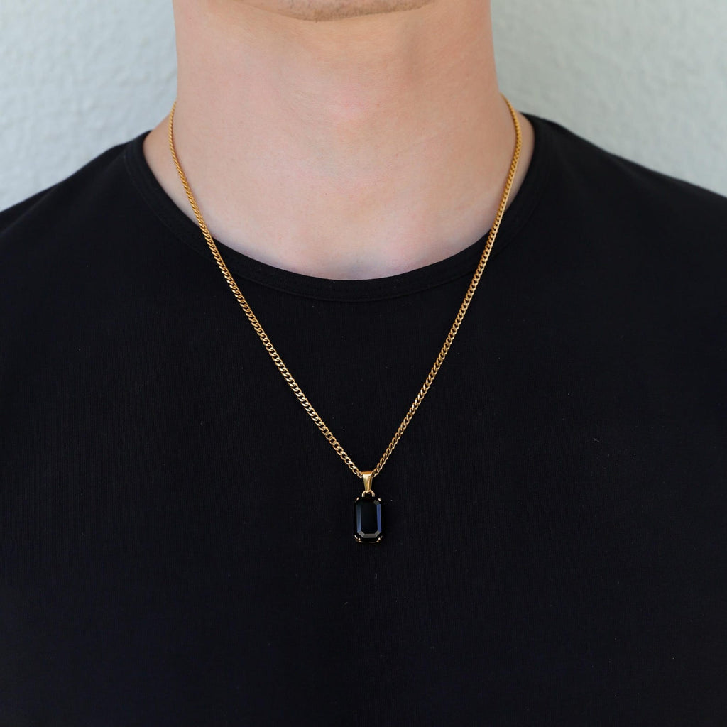 Midnight Elegance Pendant Necklace