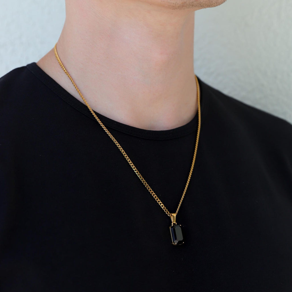 Midnight Elegance Pendant Necklace
