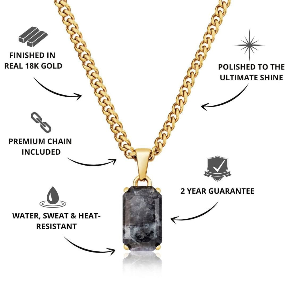 Moonstone Mist Pendant Necklace