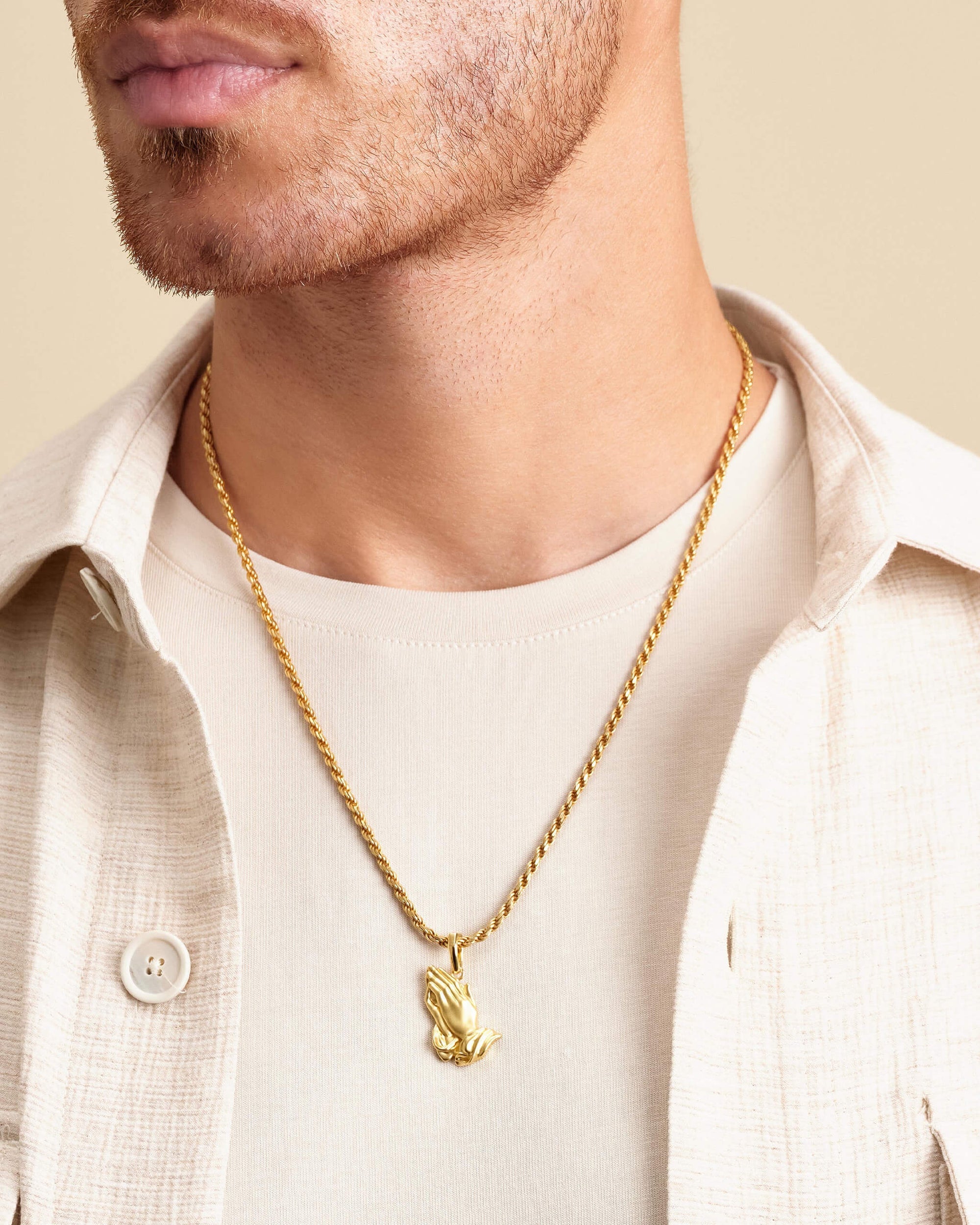 Praying Hands Necklace