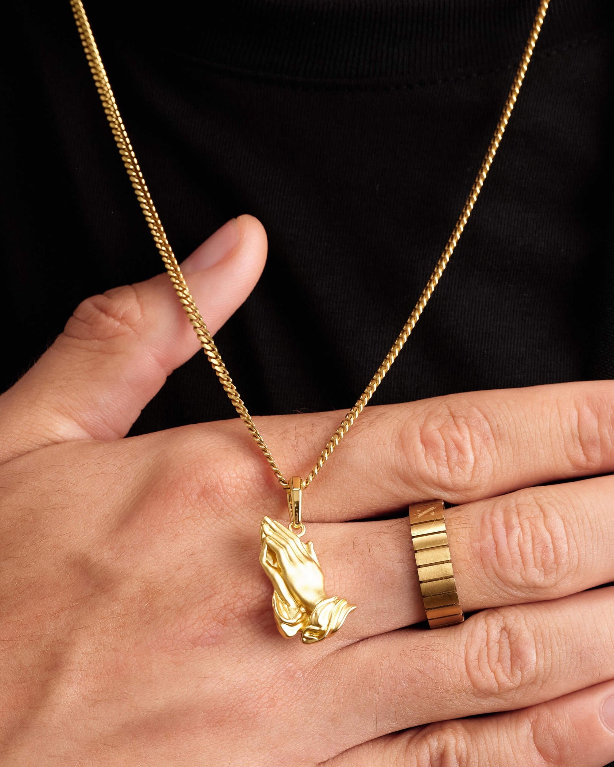 Praying Hands Necklace
