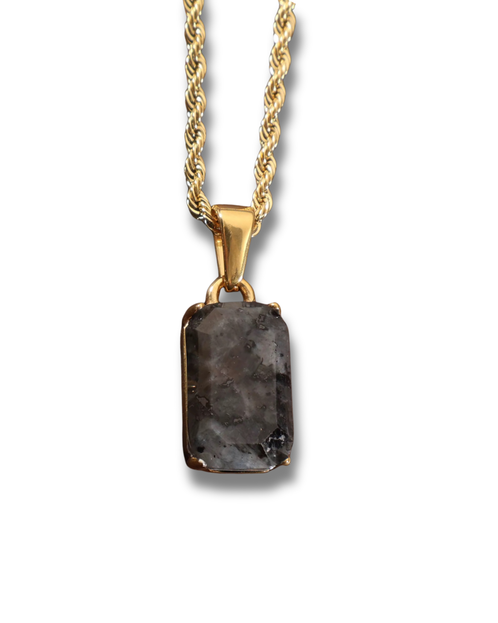 Moonstone Mist Pendant Necklace